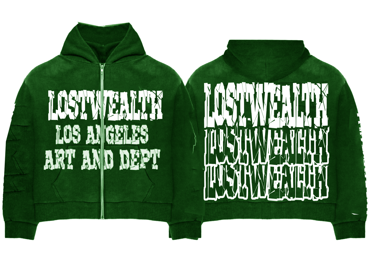 “Art Dept” Zip up