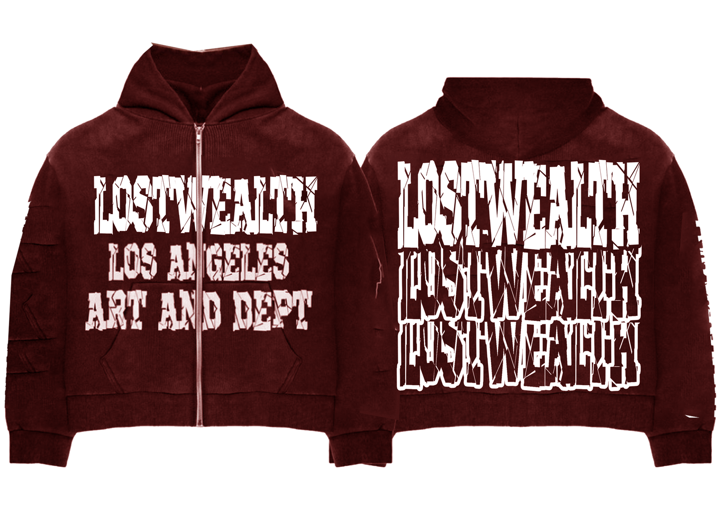 “Art Dept” Zip up