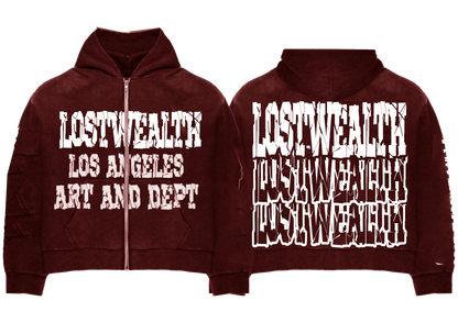“Art Dept” Zip up