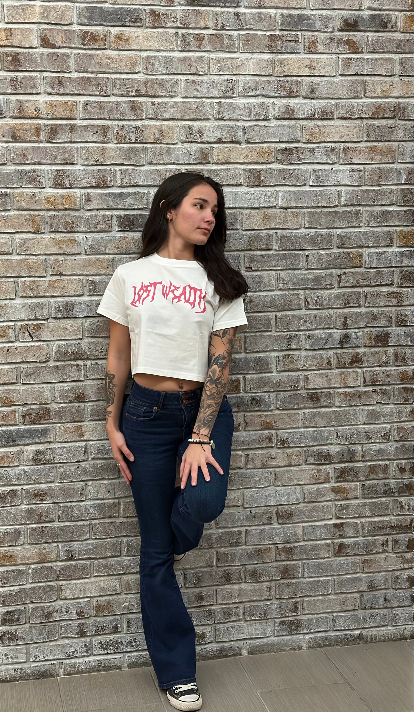 “Lost wealth” Crop top