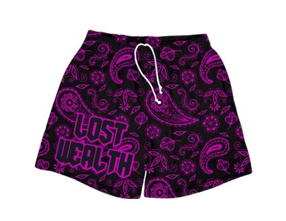 “Paisley patch” Shorts