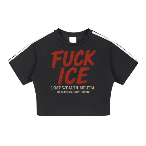 “Fuck Ice” crop top