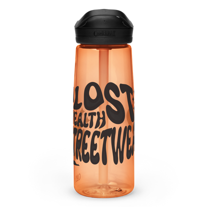 Lost wealth water bottle