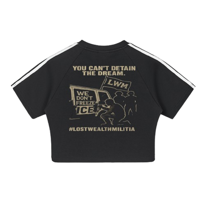 “Fuck Ice” crop top