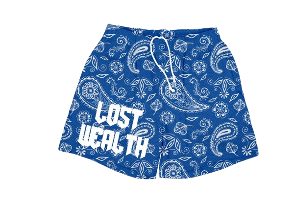 “Paisley patch” Shorts