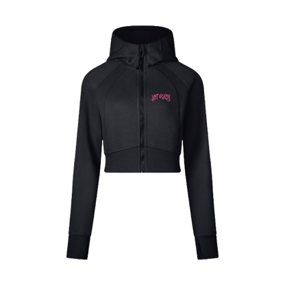 “Ember Fade” Cropped zip up