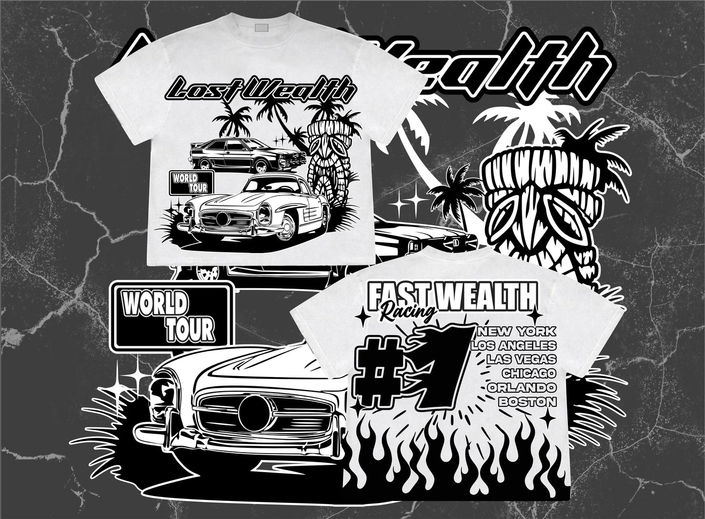 “Fast Wealth Racing” T shirt