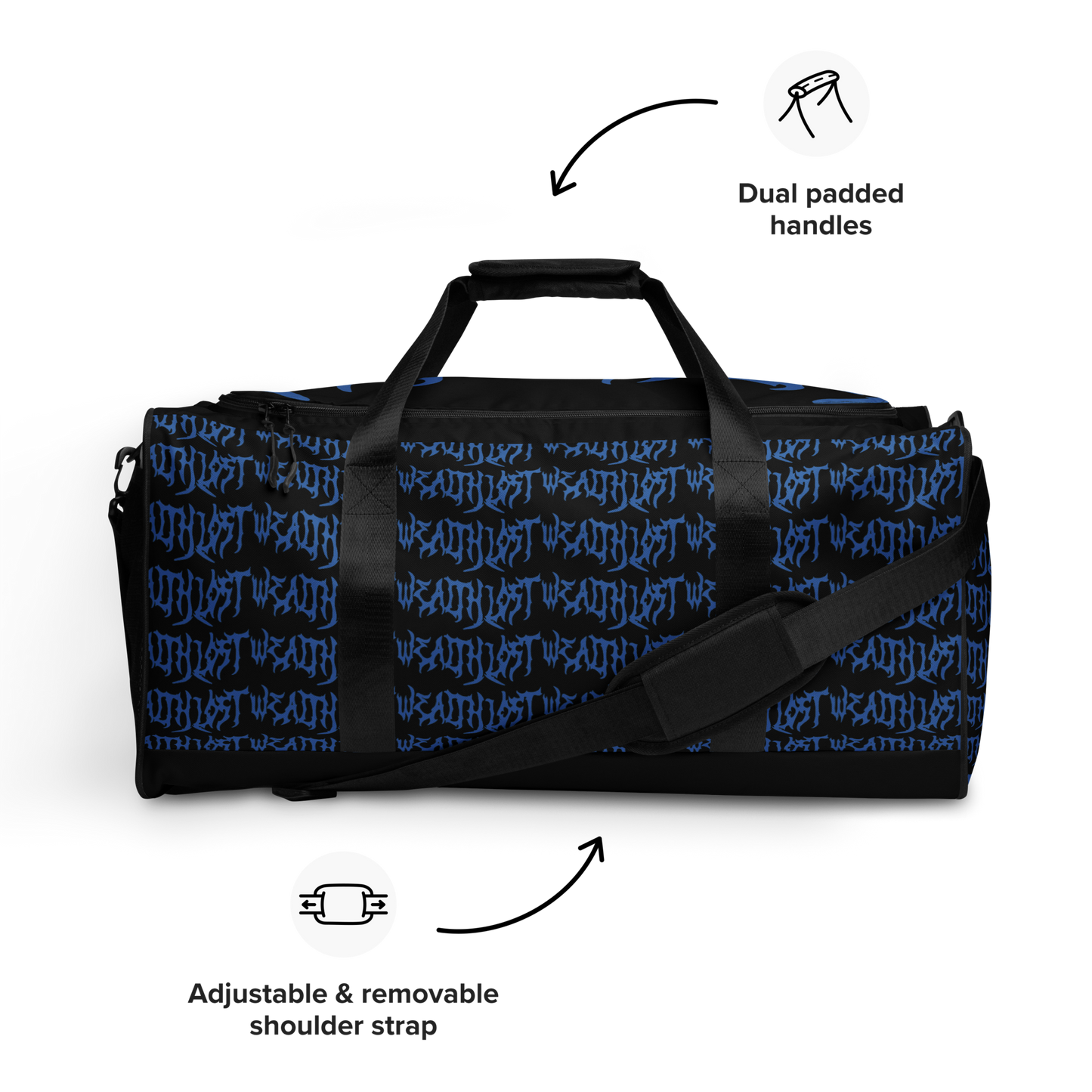 “NU Metal” duffle bag