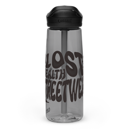 Lost wealth water bottle