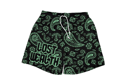 “Paisley patch” Shorts