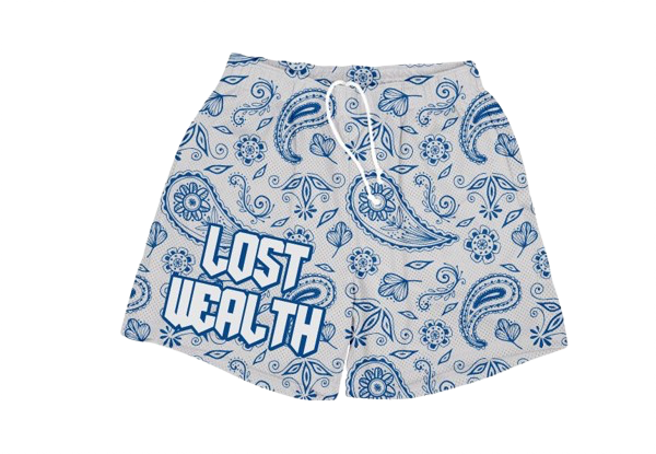 “Paisley patch” Shorts