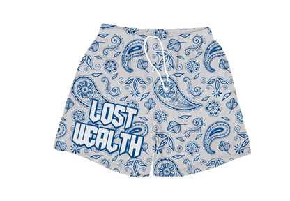 “Paisley patch” Shorts