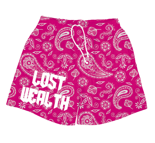 “Paisley patch” Shorts