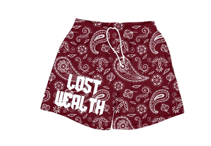 “Paisley patch” Shorts