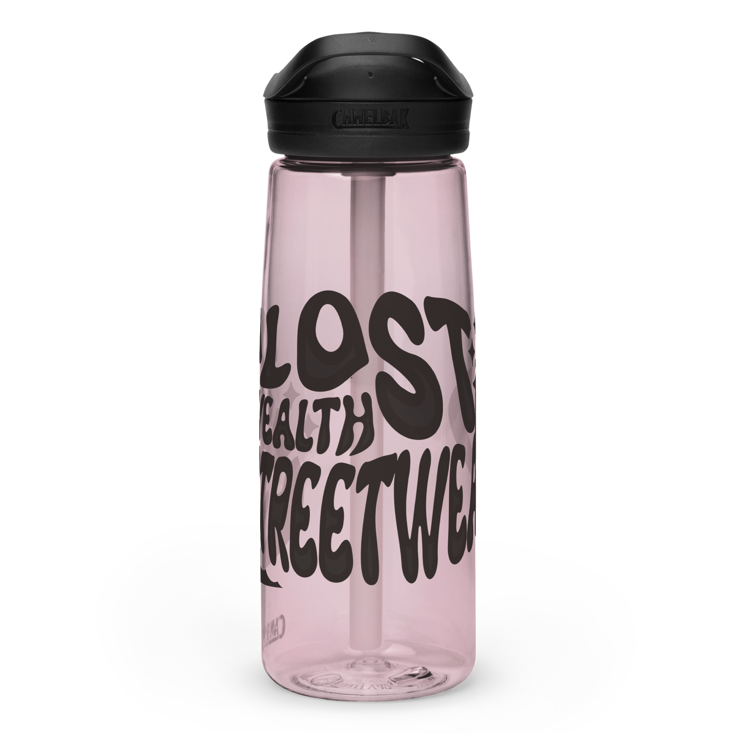 Lost wealth water bottle