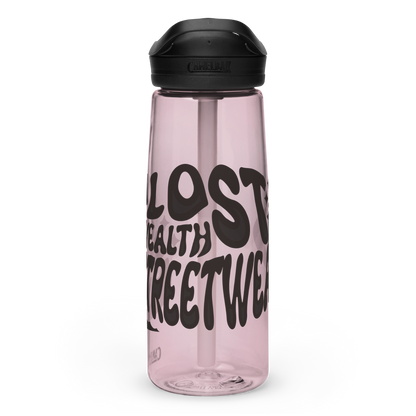 Lost wealth water bottle