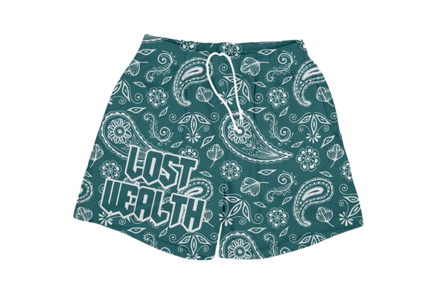 “Paisley patch” Shorts