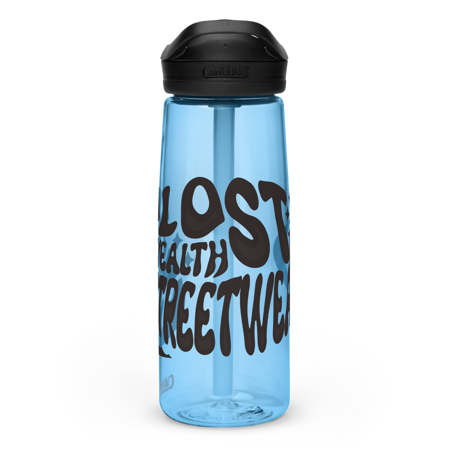 Lost wealth water bottle