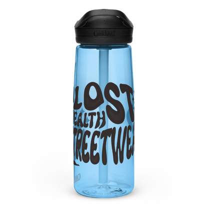 Lost wealth water bottle