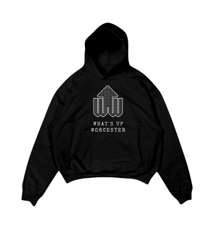 “What’s Up Worcester X Lost wealth militia” Hoodie on sale!