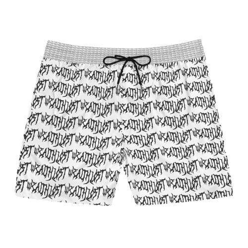 “Lost Wealth Monogram” Swim Trunks